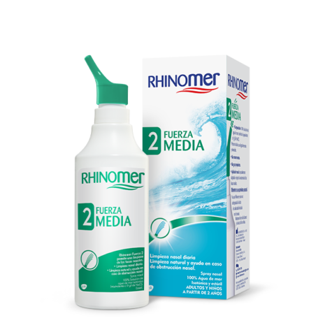 Rhinomer Fuerza 2 - Spray nasal 100% agua de mar Rhinomer Fuerza 2 - Spray nasal 100% agua de mar