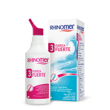 Rhinomer Fuerza 3- Spray nasal 100% agua de mar Rhinomer Fuerza 3- Spray nasal 100% agua de mar